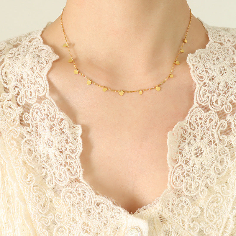 Steel Charm Necklace