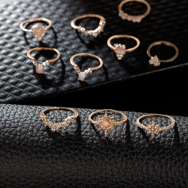 10 Piece Ring Set