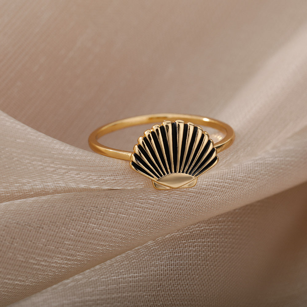 Shell Signet Ring