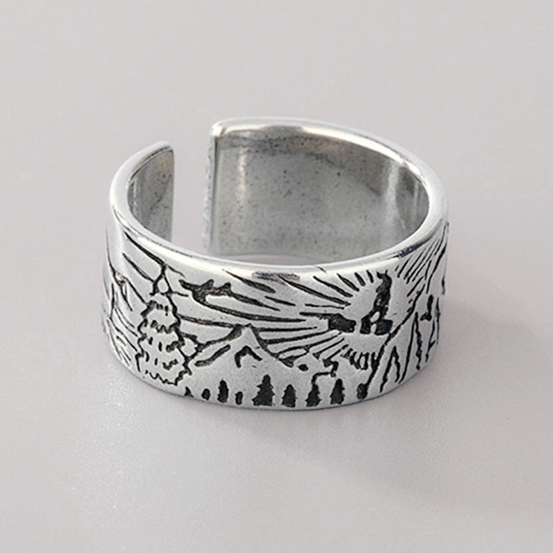 Mountain And River Ring