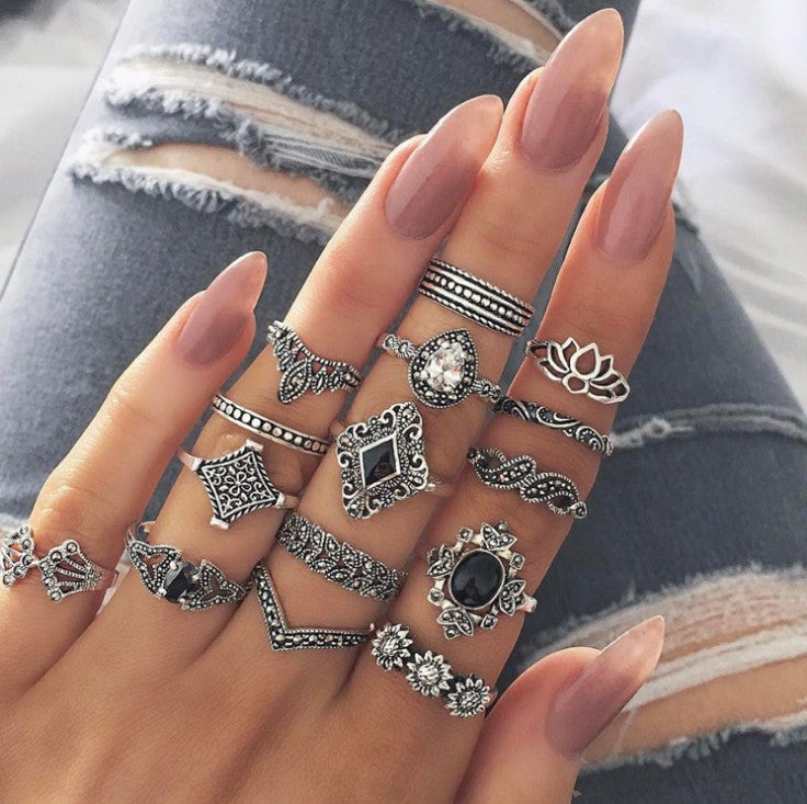 Gothic Ring Set