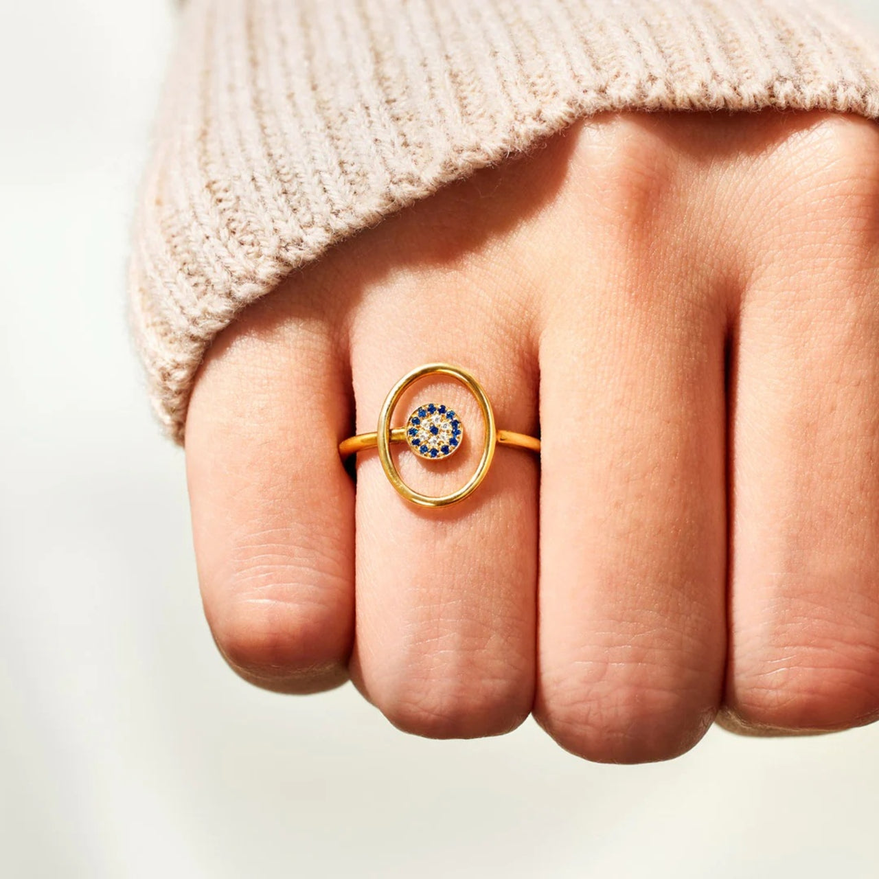 The Evil Eye Ring