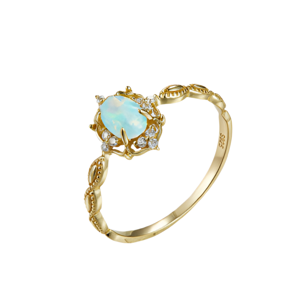 Natural Opal Ring