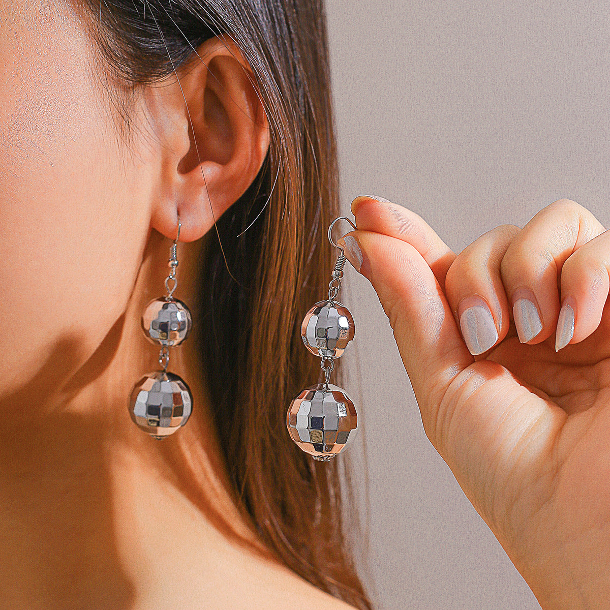 Disco Ball Earrings