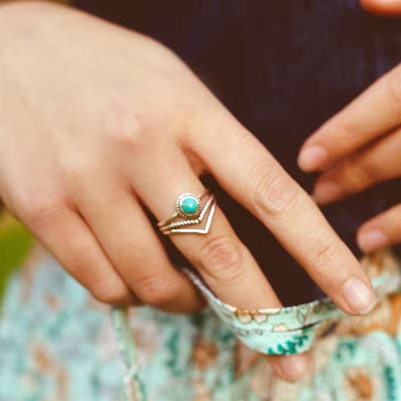 Retro Turquoise Ring