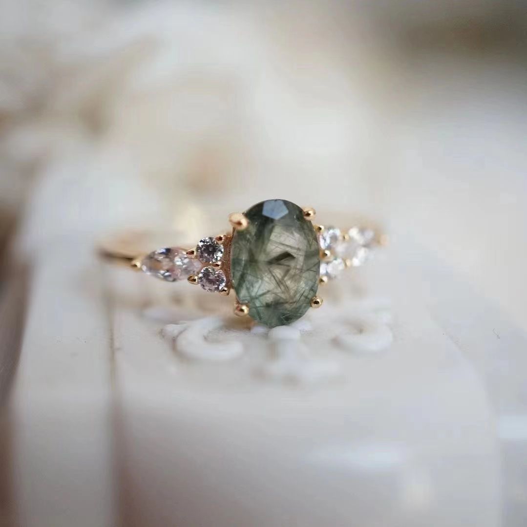 Green Quartz Ring