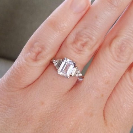 The White Georgie Ring
