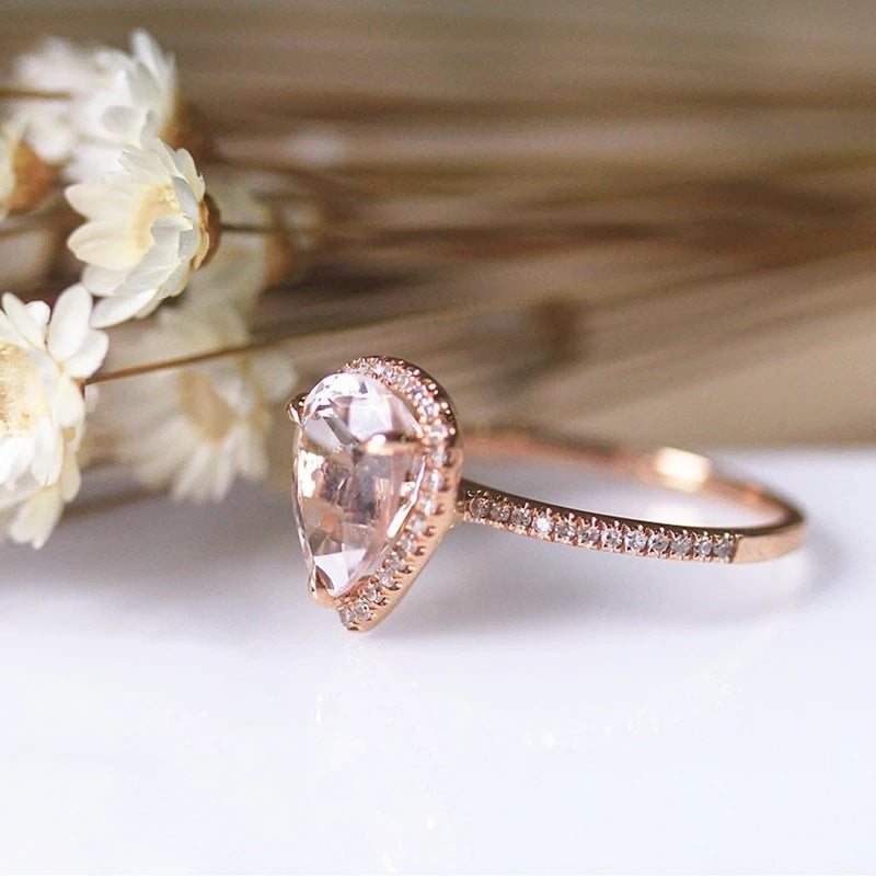 The Donna Pear-shaped Ring