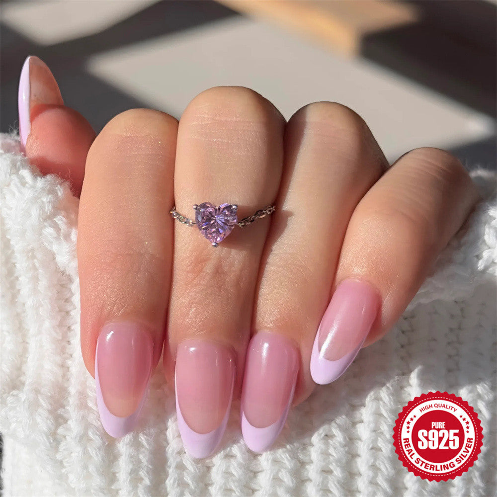 Silver Niche Pull-out Chain Ring