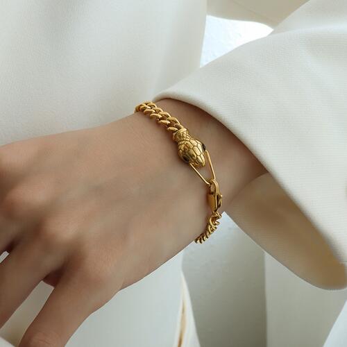 Snake Charmer Chain Bracelet