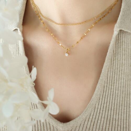 Melanie Double-Layered Necklace